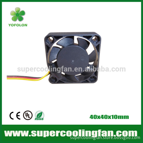 40x40x10mm 5V 12V high flow low noise 3D printer fan